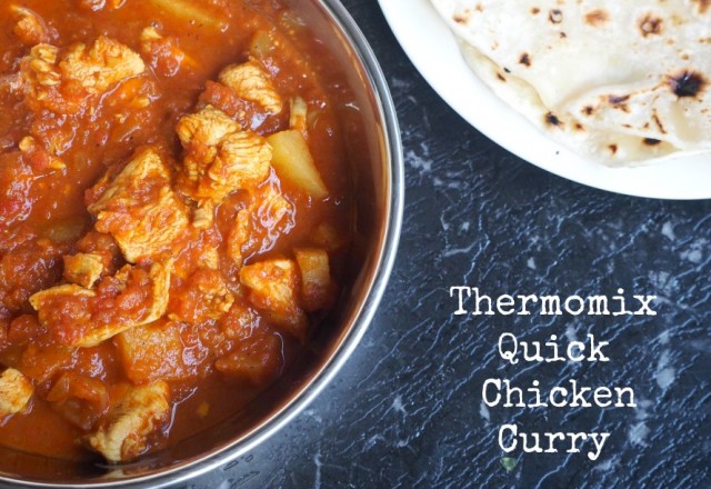 Thermomix Quick Chicken Curry