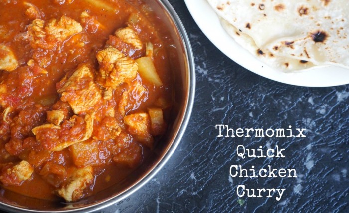 Thermomix Quick Chicken Curry