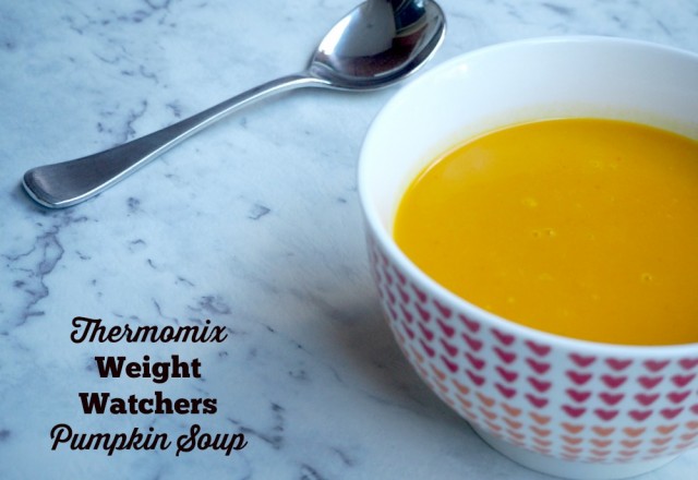 Thermomix Weight Watchers Pumpkin Soup