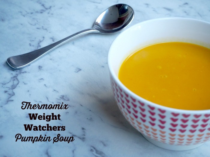 Thermomix Weight Watchers Pumpkin Soup