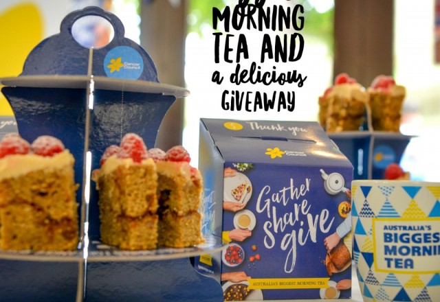 Australia’s Biggest Morning Tea and a Delicious Giveaway