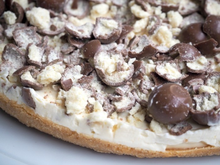 No Bake Malteser Cheesecake