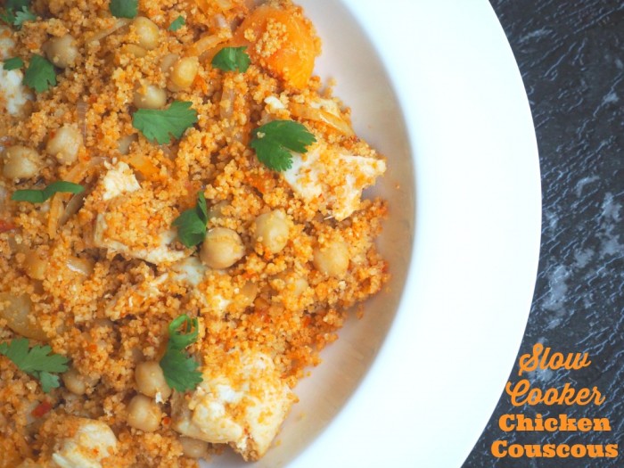 Slow cooker chicken couscous