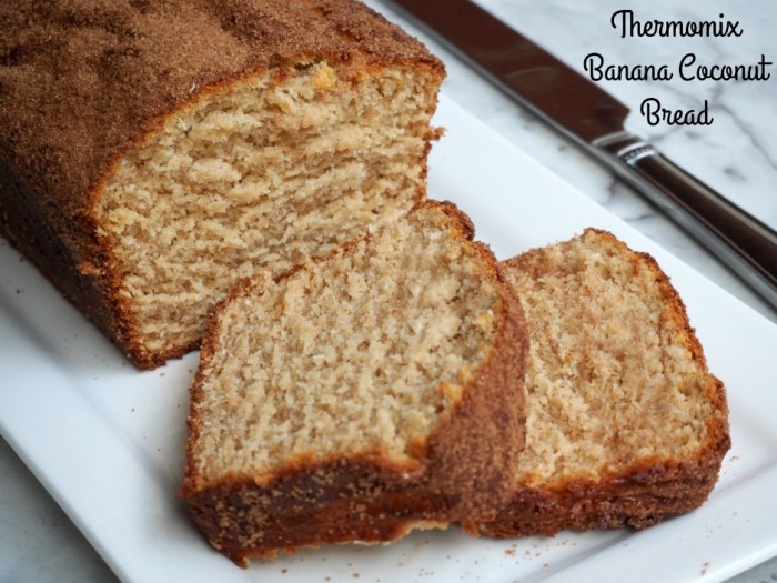 Thermomix Banana and Coconut Bread