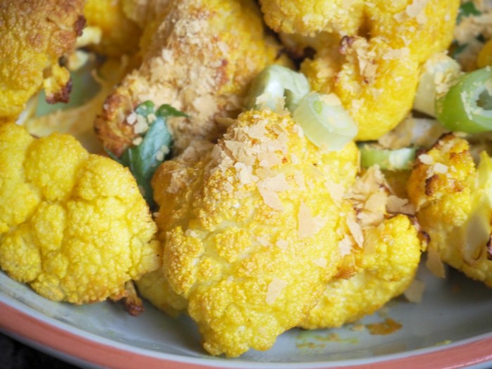 Oven Roasted Cauliflower