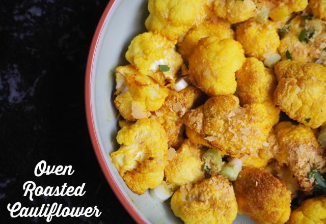 Oven-Roasted Cauliflower