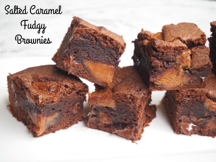 Salted Caramel Brownies 