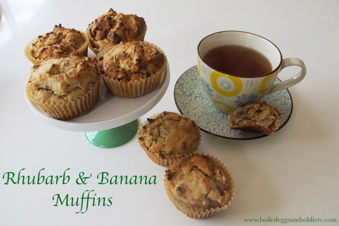 rhubarb-banana-muffins-Boiled Eggs and Soldiers