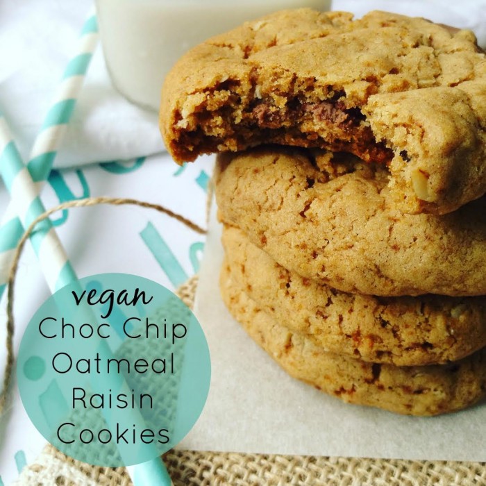 vegan choc chip cookes - Chocolate meets Strawberry