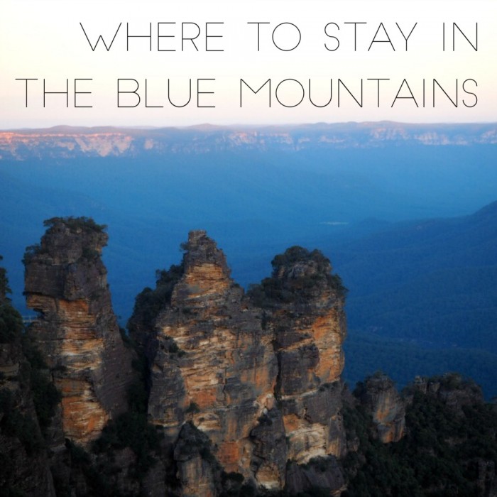 Where to stay in the Blue Mountains