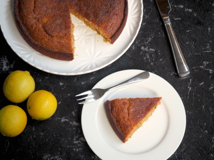 Lemon Polenta Cake