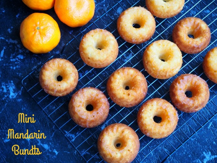 Mini Mandarin Bundts