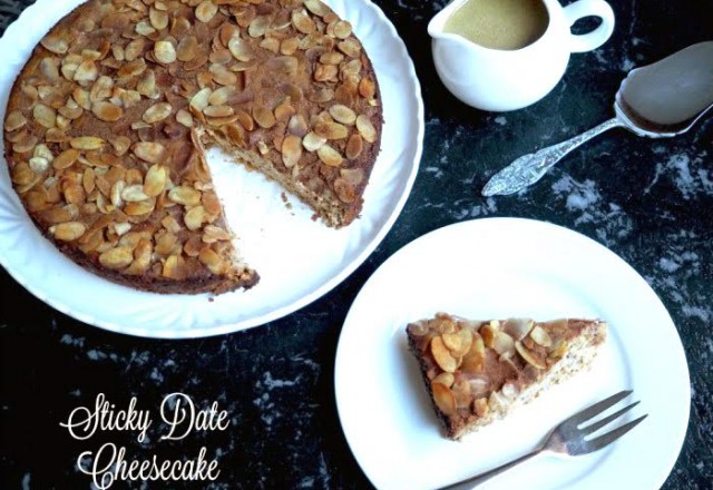 Sticky Date Cheesecake