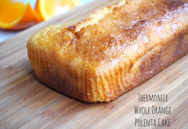 Thermomix  Whole Orange Polenta Cake