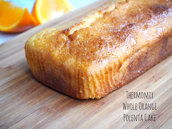 Thermomix Whole Orange Polenta Cake