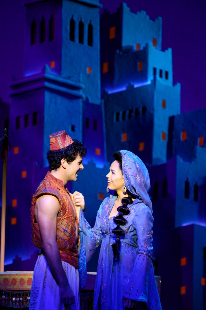 Aladdin & Jasmine Together - Ainsley Melham and Arielle Jacobs_Photo By Deen van Meer