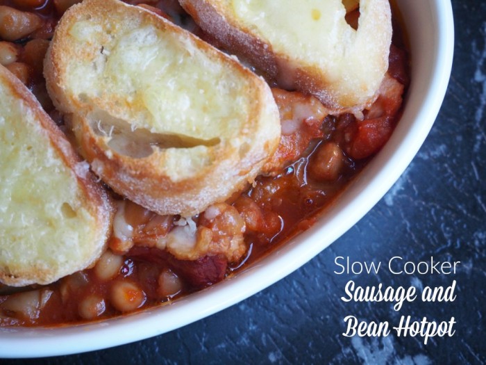 Slow Cooker Sausage and Bean Hotpot