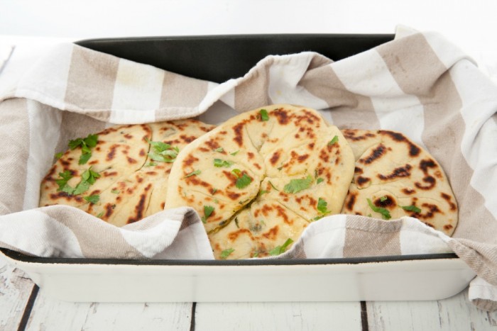 Garlic Stuffed Naan Gourmet Getaways