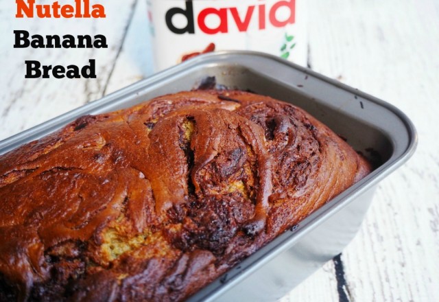 Nutella Banana Bread