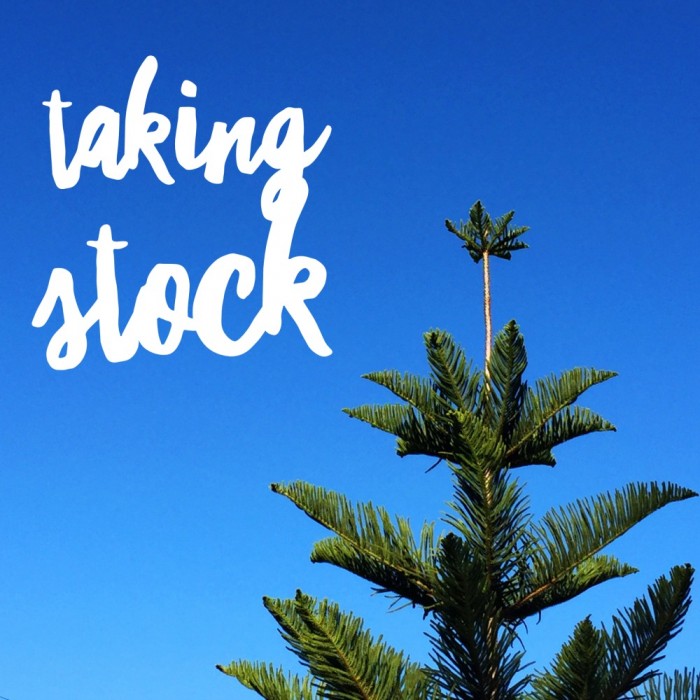 Taking Stock August