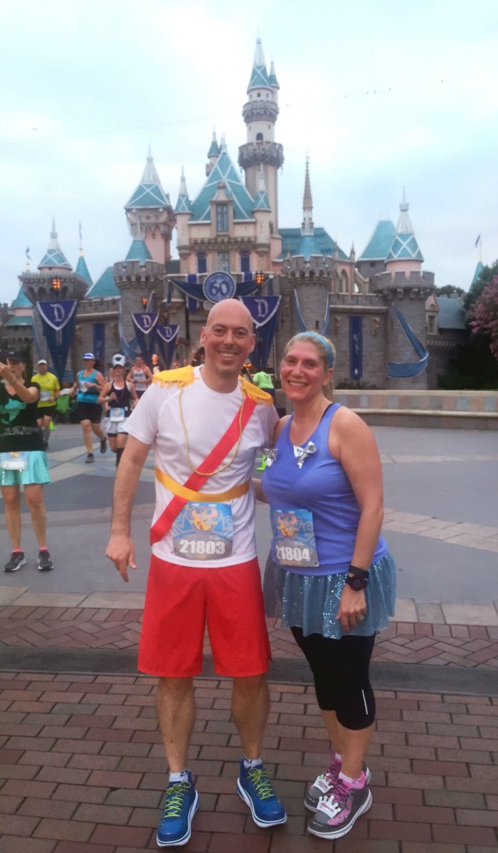 Taking Stock Disneyland - Cinderella and Prince Charming running costume