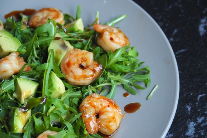 Caramelised prawns 2