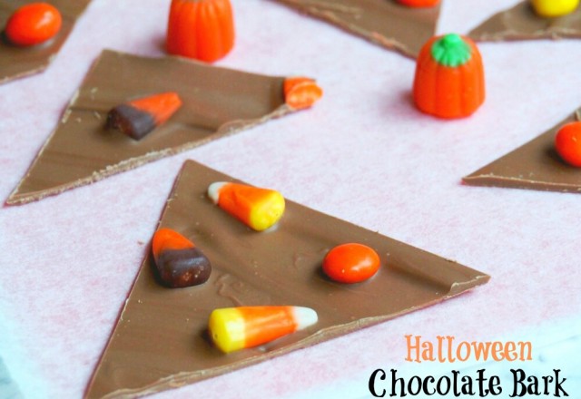 Halloween Chocolate Bark