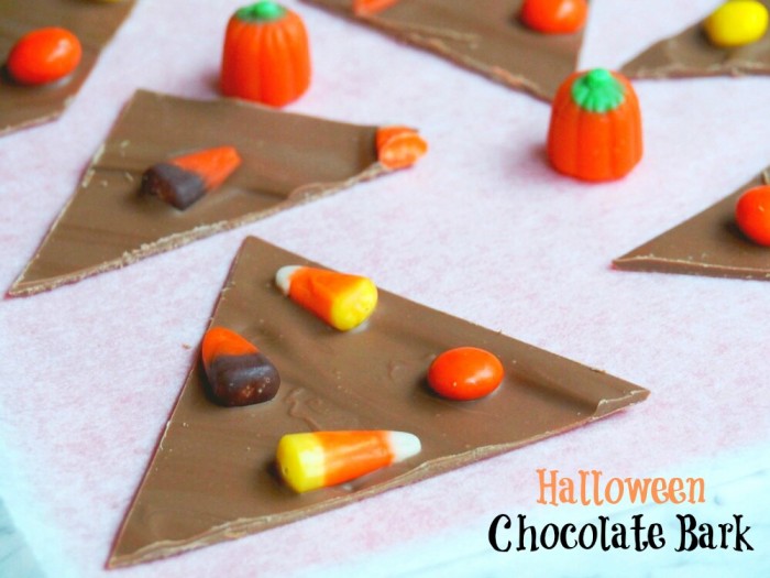 Halloween Chocolate Bark