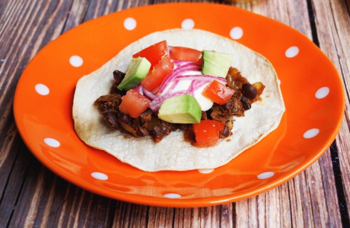 Black Bean, Avocado and Tomato Tostadas 3