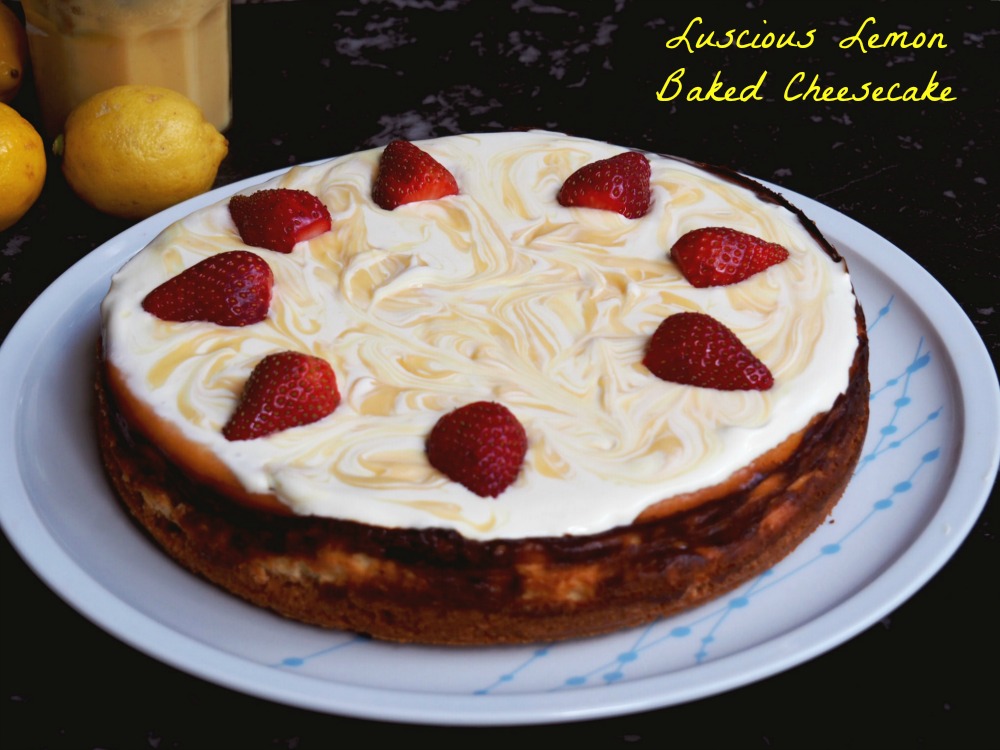 Luscious Lemon Cheesecake 1