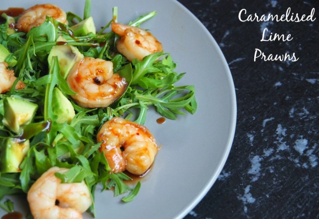 Caramelised Lime Prawns