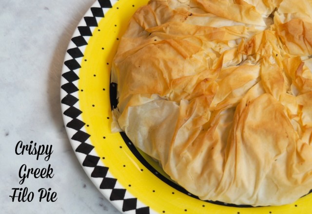 Meatless Monday – Crispy Greek Filo Pie