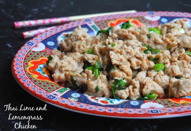 Thai Lime and Lemongrass Chicken