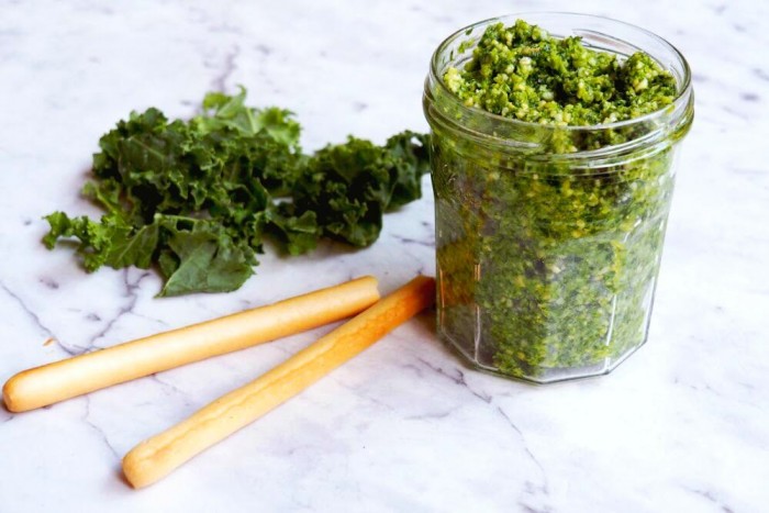 Kale and Basil Pesto 