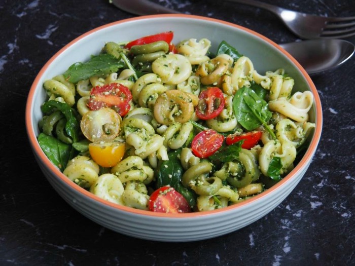 Kale and Basil Pesto Salad 3