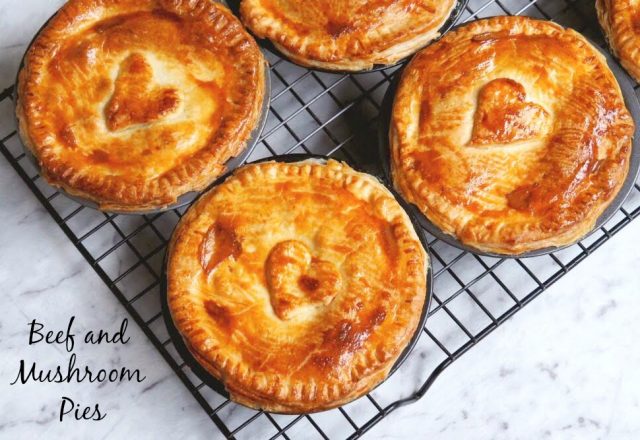 Beef and Mushroom Pies