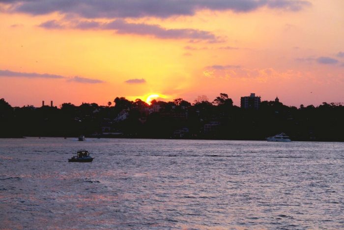 Harbour sunset