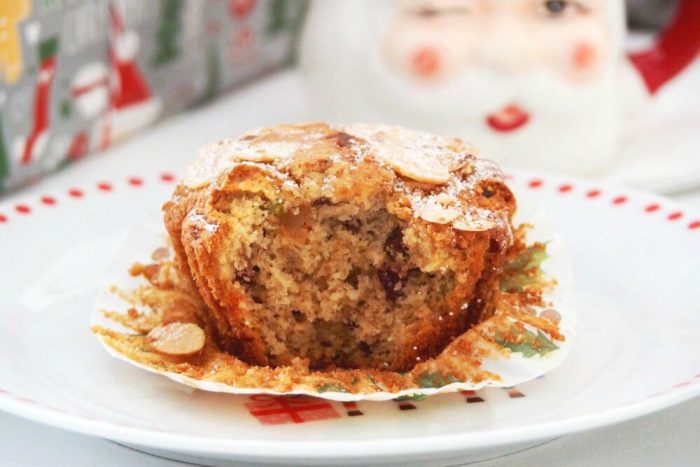 Christmas Marzipan Muffins 2