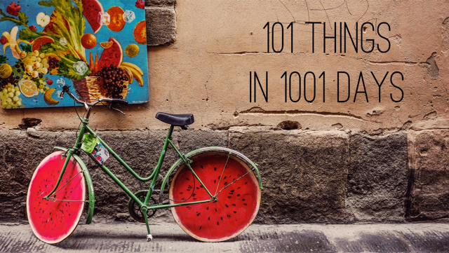 101 things to do in 1001 days V2