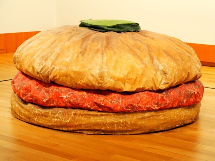 Art Gallery of Ontario - giant hamburger