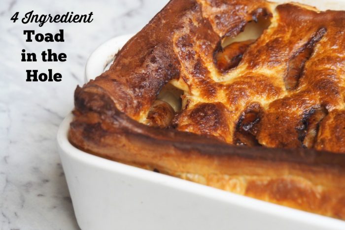 4 ingredient toad in the hole