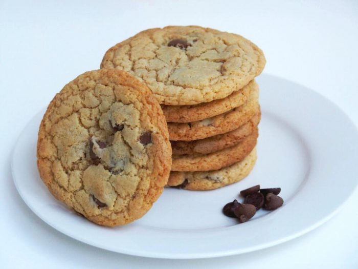 melt and mix choc chip cookies 3