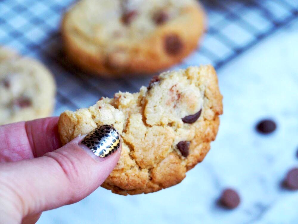 melt and mix choc chip cookies 2