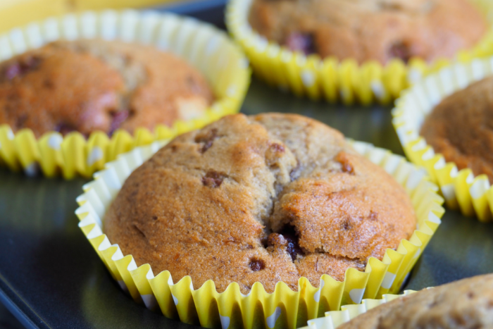 Banana Choc Chip Muffins 2