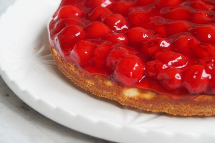 Baked Cherry Cheesecake 2