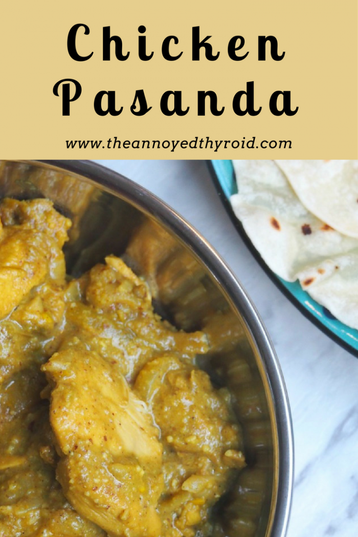 Chicken pasanda pin