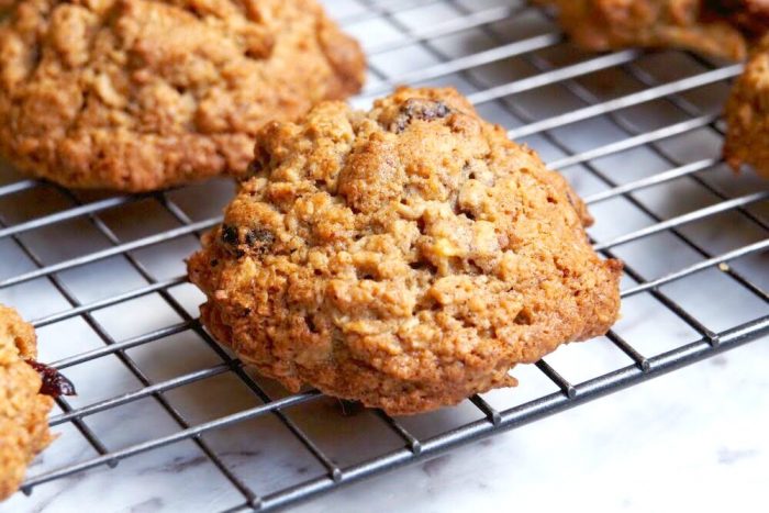 Apple and Cranberry Breakfast cookies 2