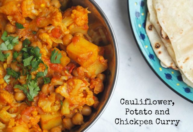 Meatless Monday – Cauliflower, Potato and Chickpea Curry