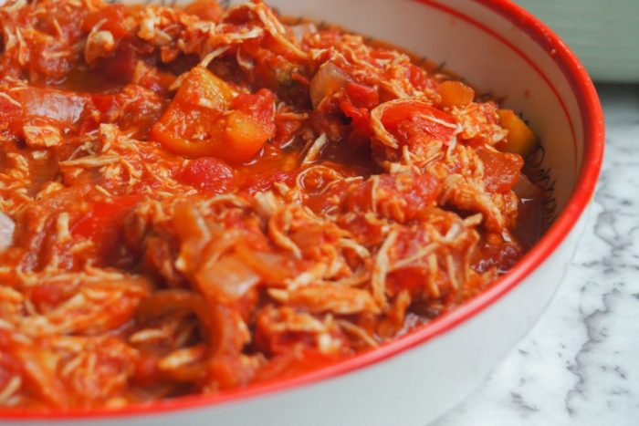 Mexican Chicken Stew with quinoa and beans