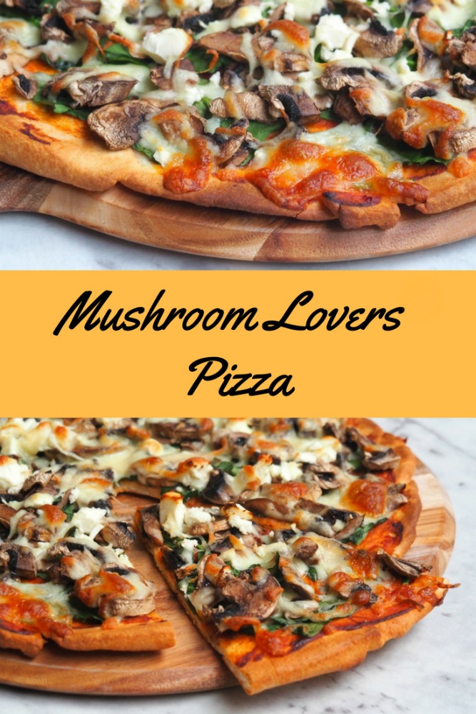 Mushroom Lovers Pizza - The Annoyed Thyroid